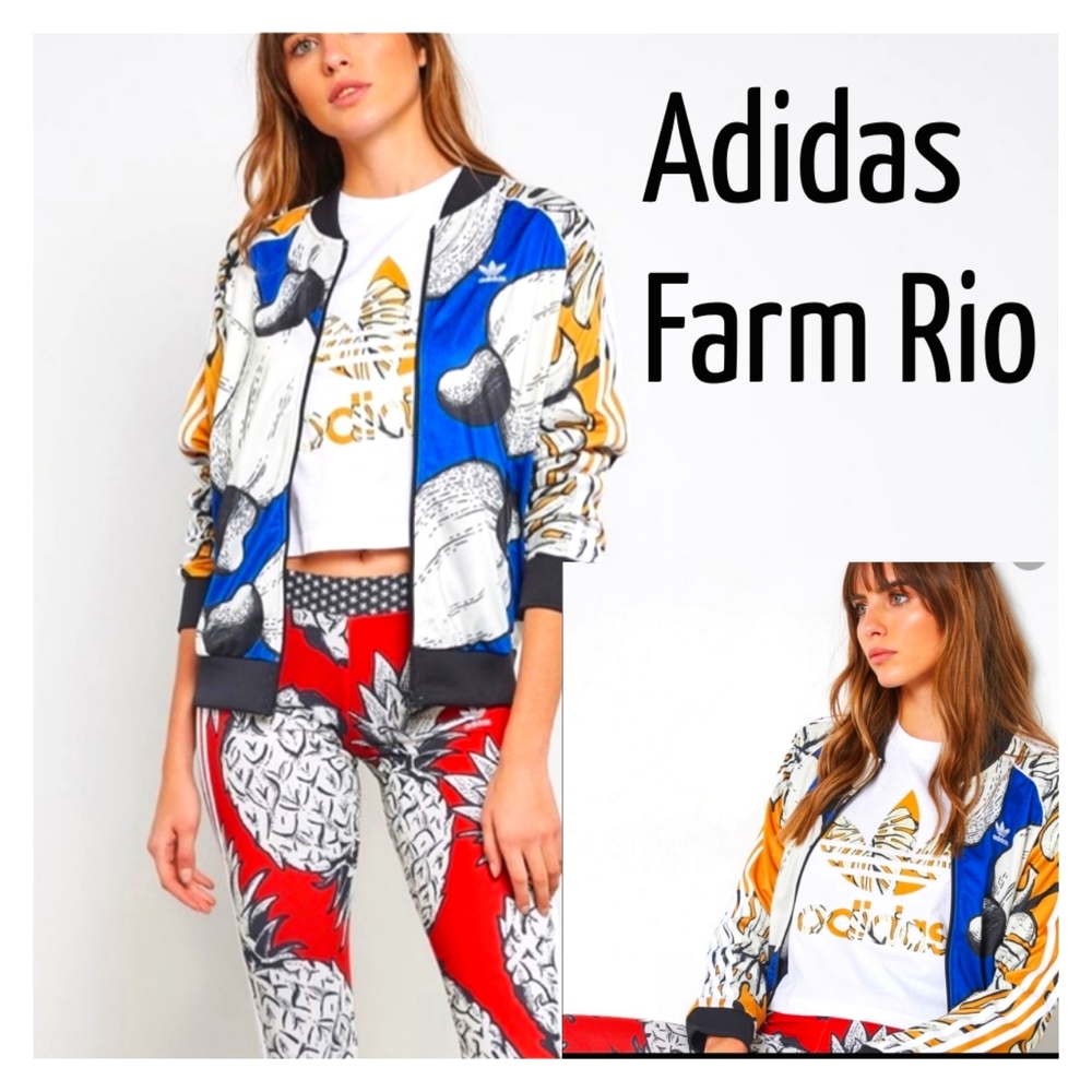 Adidas Farm Rio Cashew superstar Track jacket